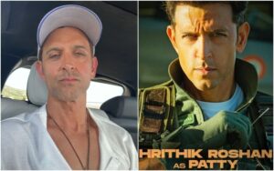 Hrithik Roshan introduces his Fighter character Patty aka Squadron Leader Shamsher Pathania. See pic