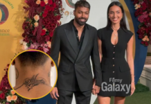 Hardik Pandya M tattoo — Valentine’s Day par pyaar aur trust ka bold expression Hardik Pandya M tattoo