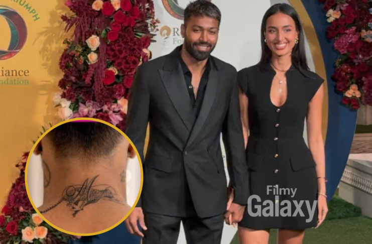 Hardik Pandya M tattoo
