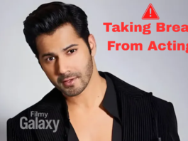 Varun Dhawan taking a break from acting