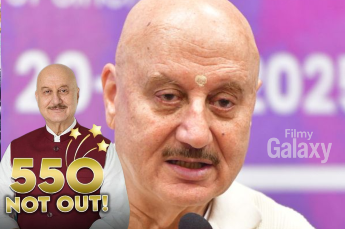 Anupam Kher 550th Movie