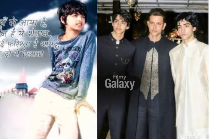Hrithik Roshan son Hridaan birthday poem