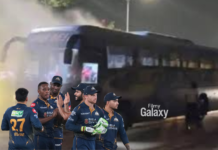 Double Blow for GT: Gujarat Titans team bus catches fire after Heartbreaking IPL 2026 Final Loss Gujarat Titans team bus catches fire