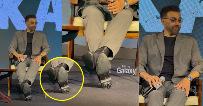 Sunny Deol torn shoe Ikka trailer