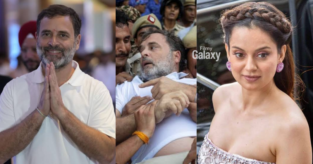 Kangana Ranaut Statement On Rahul Gandhi