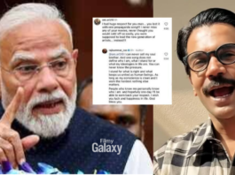 Rajkummar Rao deletes comment on Modi Song