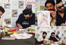 Ranbir Kapoor Yash colouring session: ‘Ramayana’ के सेट पर रंग भरते दिखे राम-रावण, फैंस बोले ‘Pookie Dads’ Ranbir Kapoor Yash colouring session