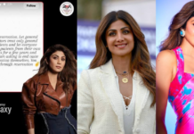 Shilpa Shetty fake post reservation: ‘मैने ऐसा कुछ नहीं लिखा’, आरक्षण विवाद पर वायरल स्क्रीनशॉट पर शिल्पा शेट्टी की सफाई Shilpa Shetty fake post reservation