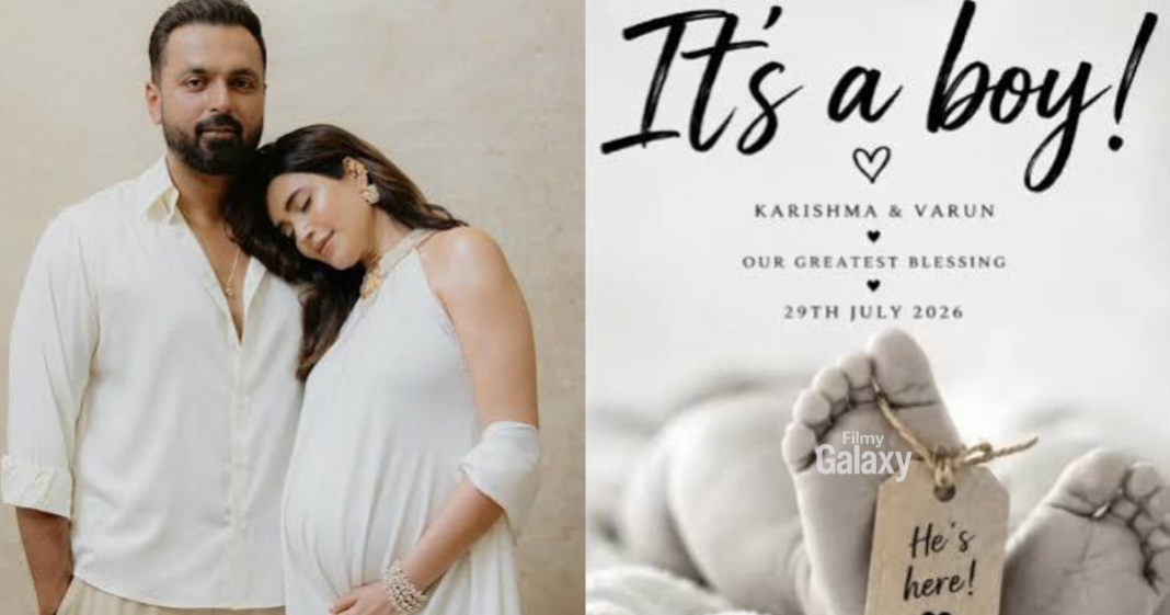 Karishma Tanna baby boy Karishma Tanna baby boy