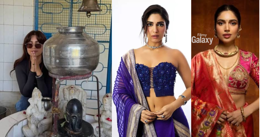 Bhumi Pednekar Temple Photoshoot