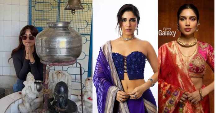 Bhumi Pednekar Temple Photoshoot