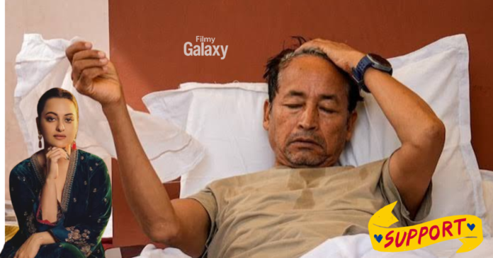 Sonakshi Sinha Supports Sonam Wangchuk Sonakshi Sinha Supports Sonam Wangchuk