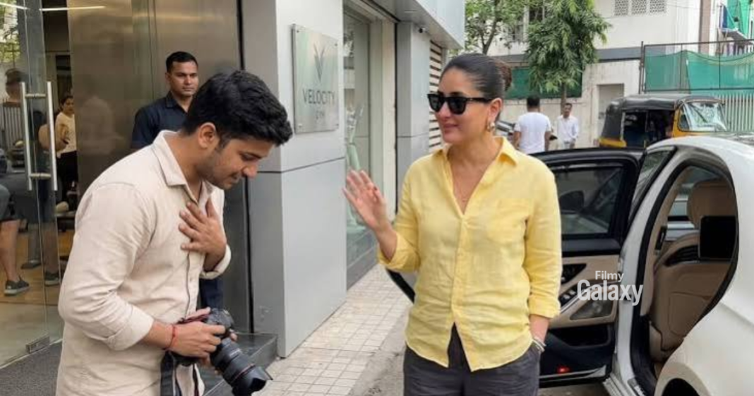Kareena Kapoor paparazzi reaction