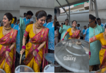 Shilpa Shetty on Ganpati Visarjan: ढोल की थाप पर जमकर नाचीं शिल्पा शेट्टी, पैपराजी संग लगाए जबरदस्त ठुमके Shilpa Shetty on Ganpati Visarjan