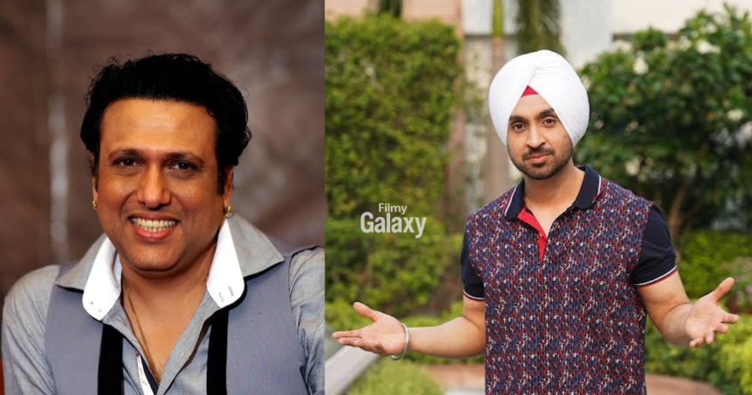 Diljit Dosanjh on Govinda