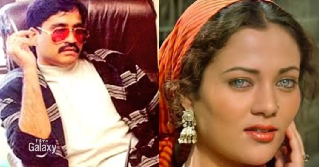 Mandakini with Dawood Ibrahim