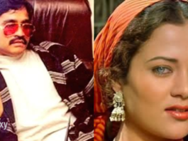 Mandakini with Dawood Ibrahim