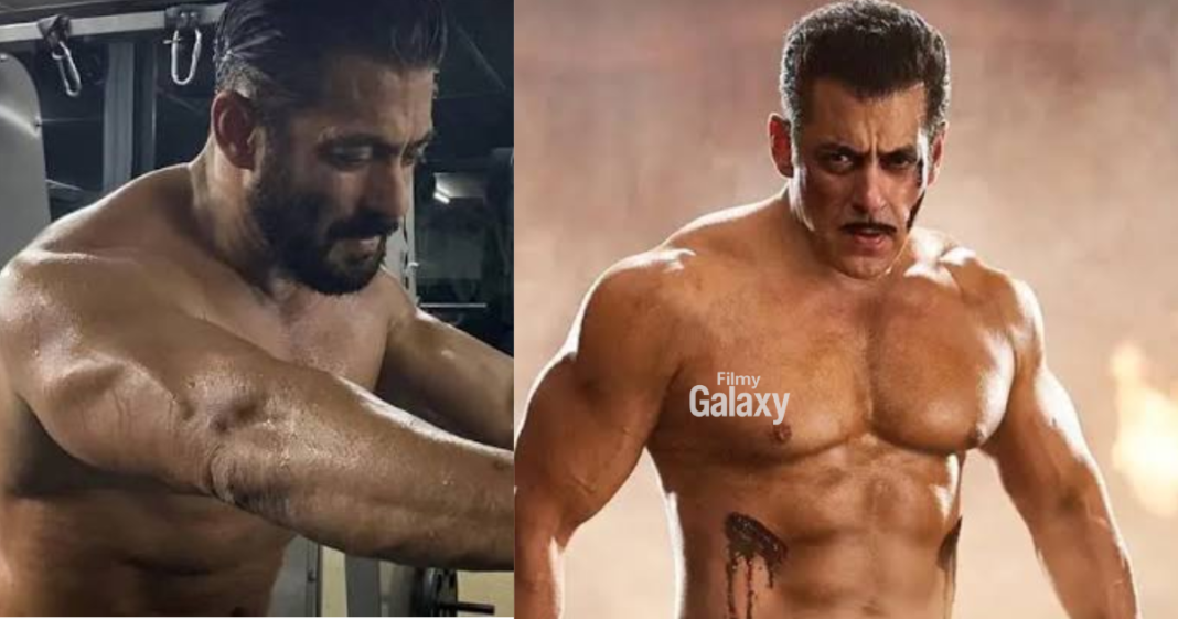 Salman Khan shirtless body statement