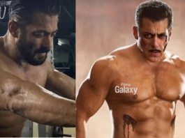 Salman Khan shirtless body statement