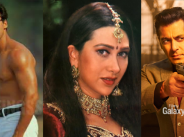 Salman Khan on Karisma Dress