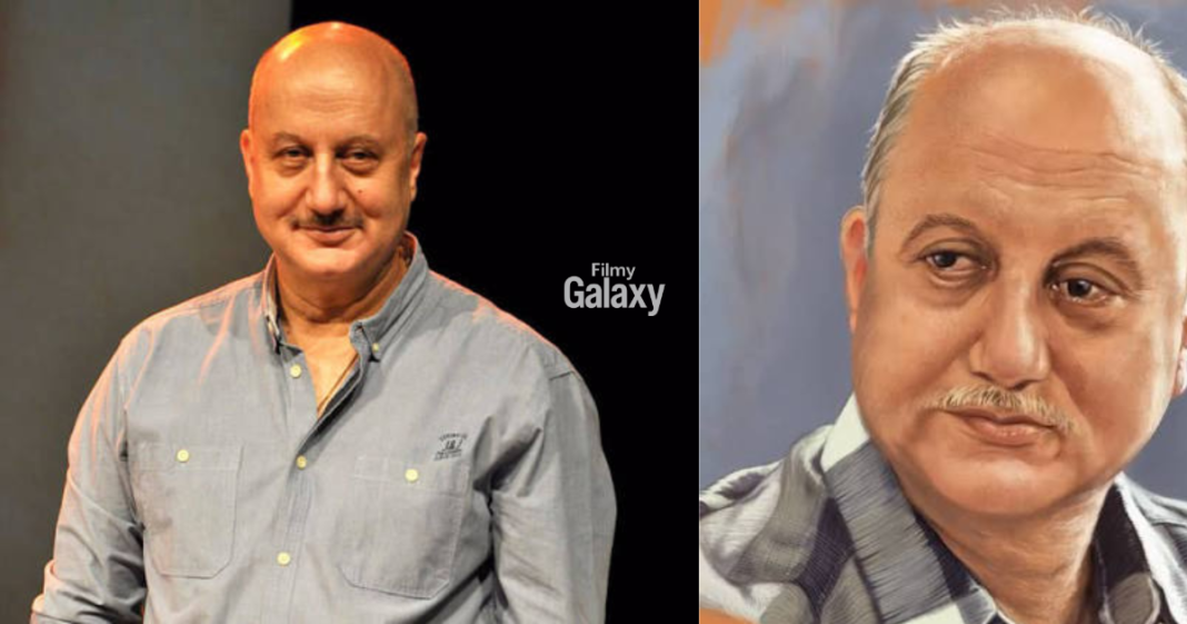 Anupam Kher Meets Stevie Wonder